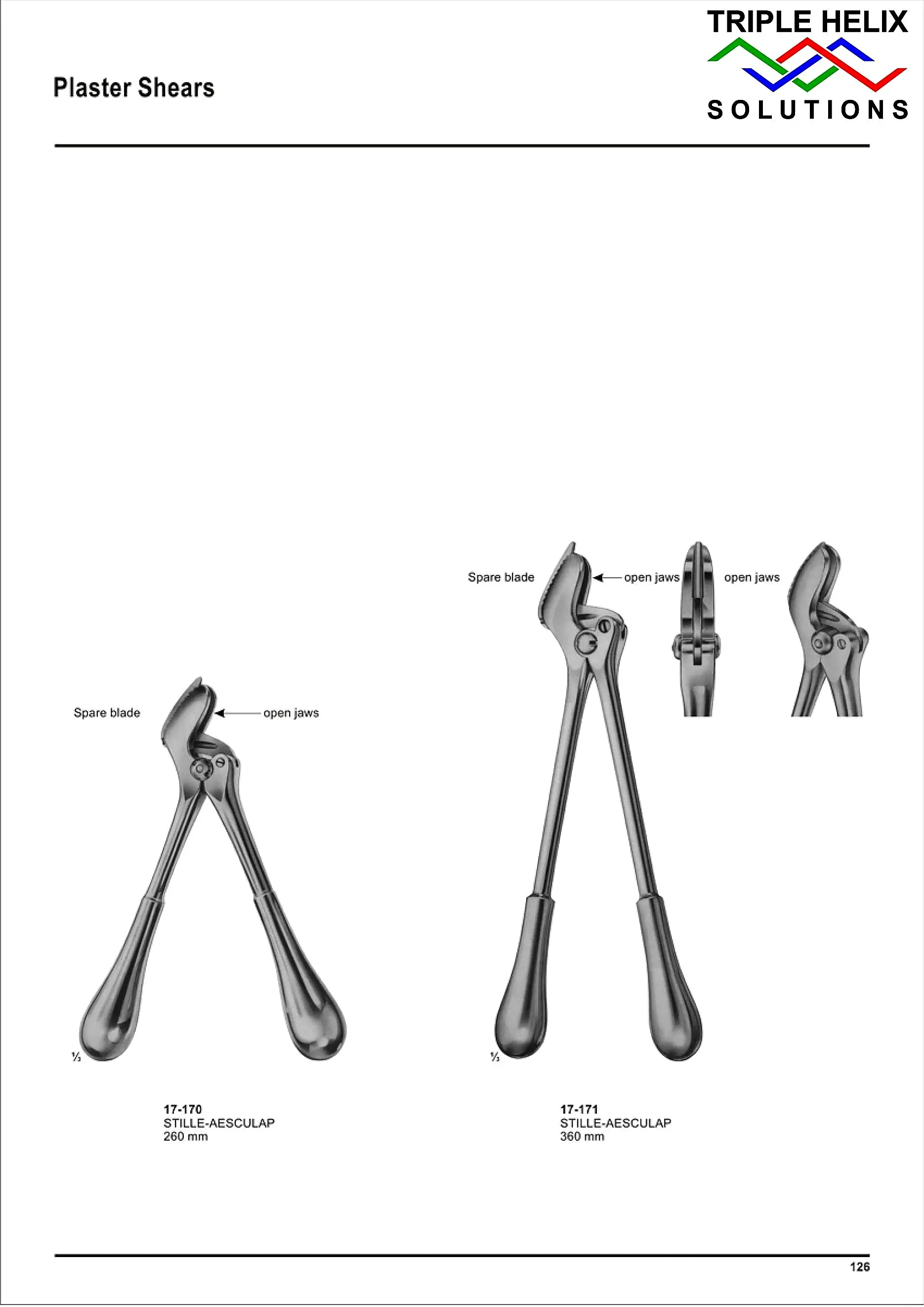 Plaster Shears — page 126