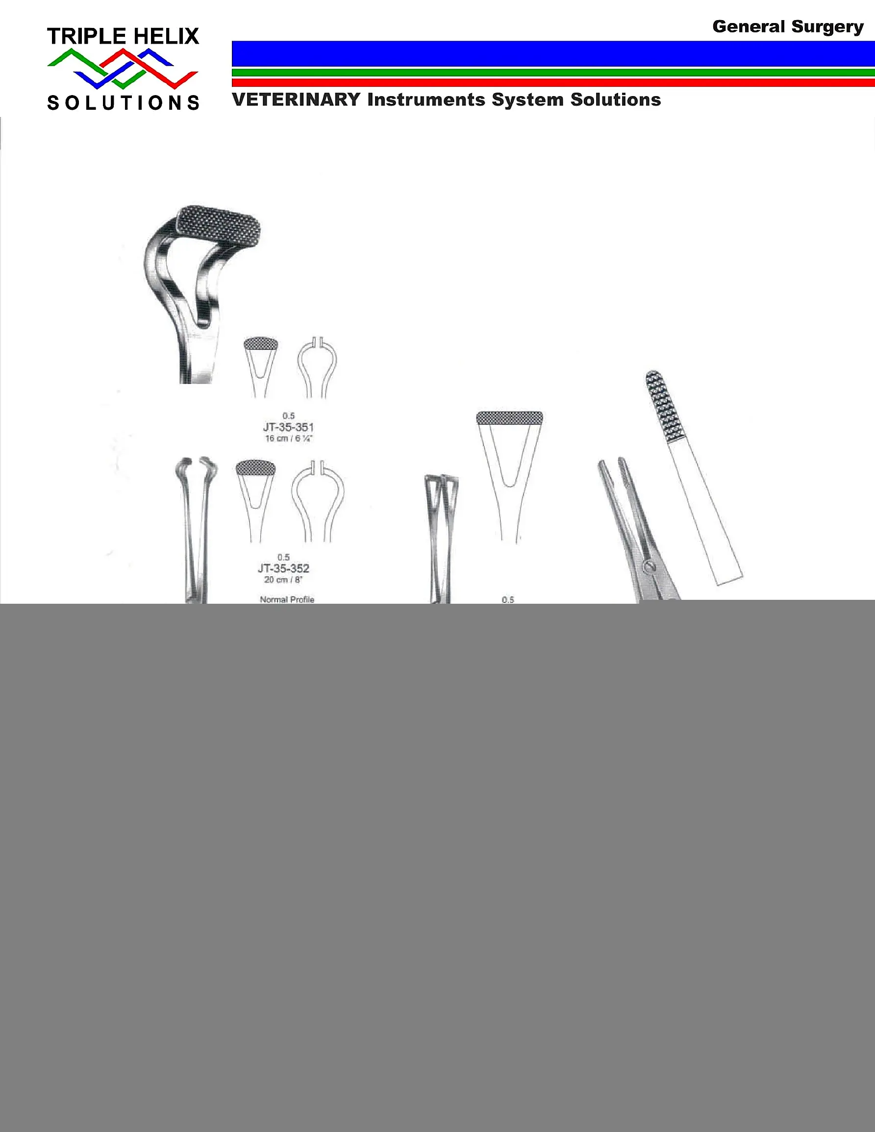 Atraumatic Babcock and Duval Forceps