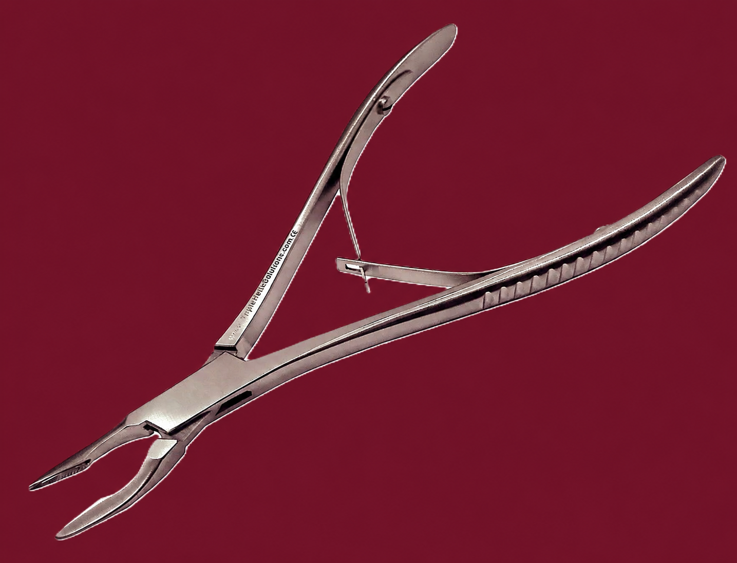Surgical instrument presented beside the international buyers introduction