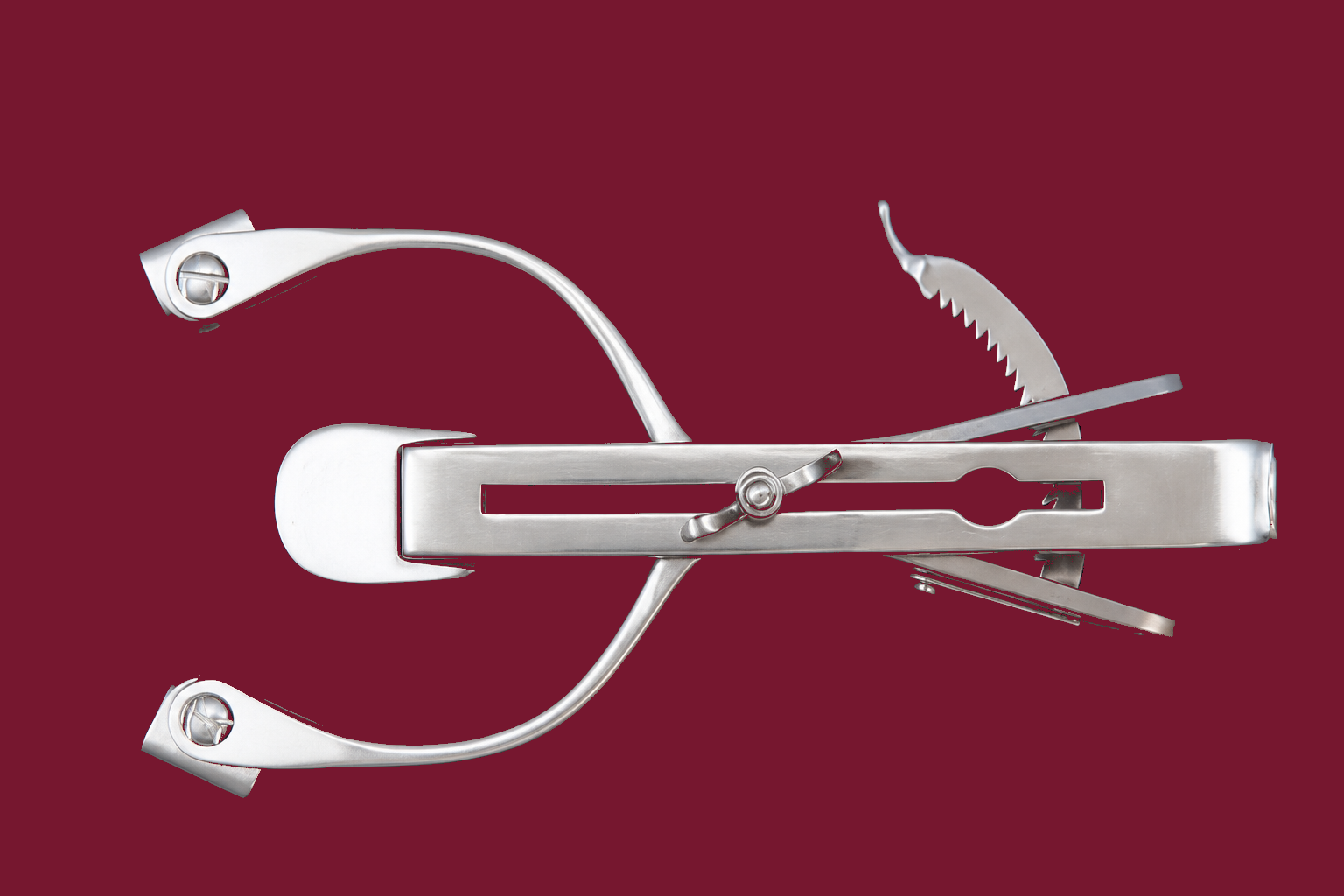 Stainless-steel OEM instrument displayed for private-label manufacturing support