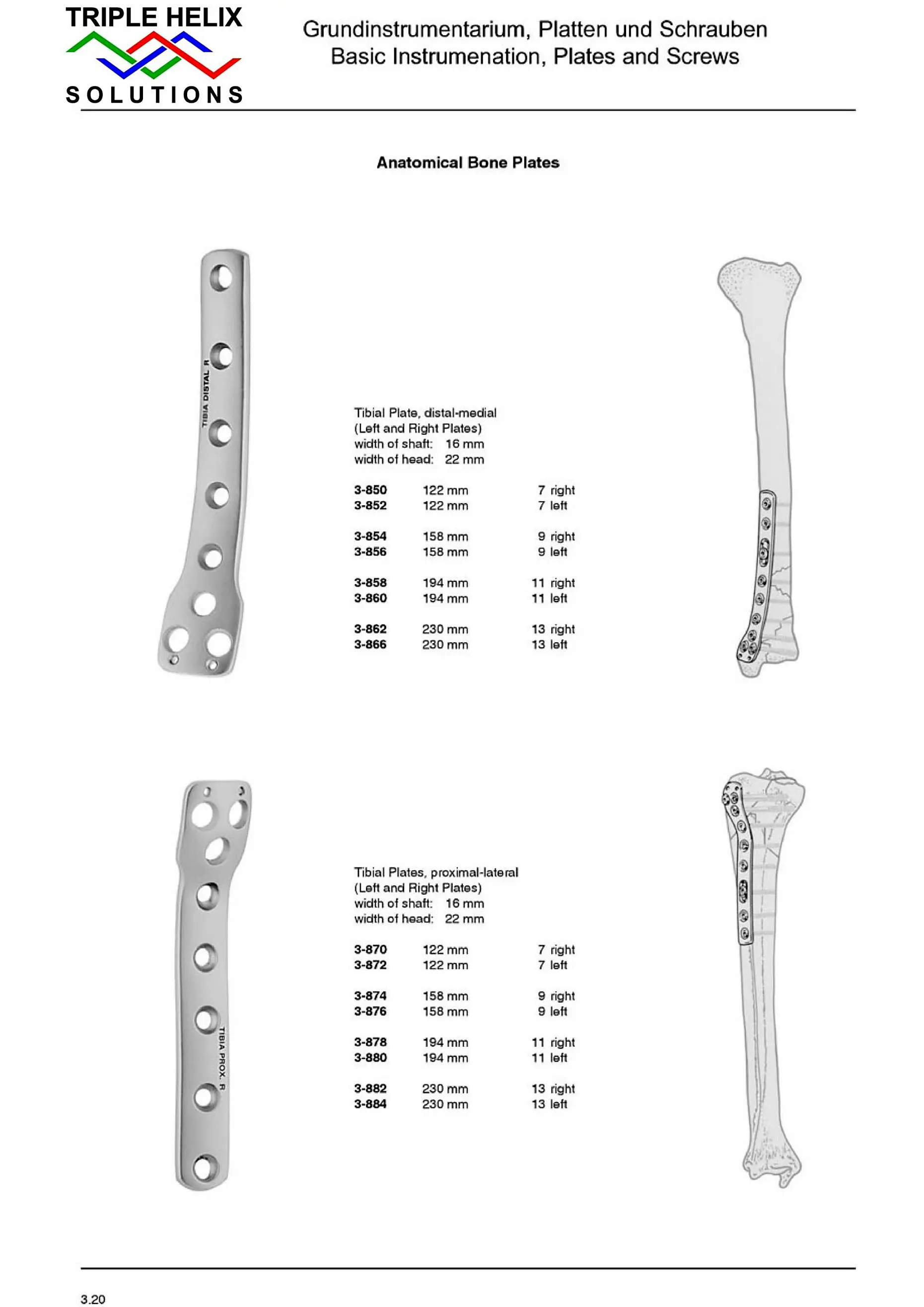 Anatomical Tibial Bone Plates — page 19