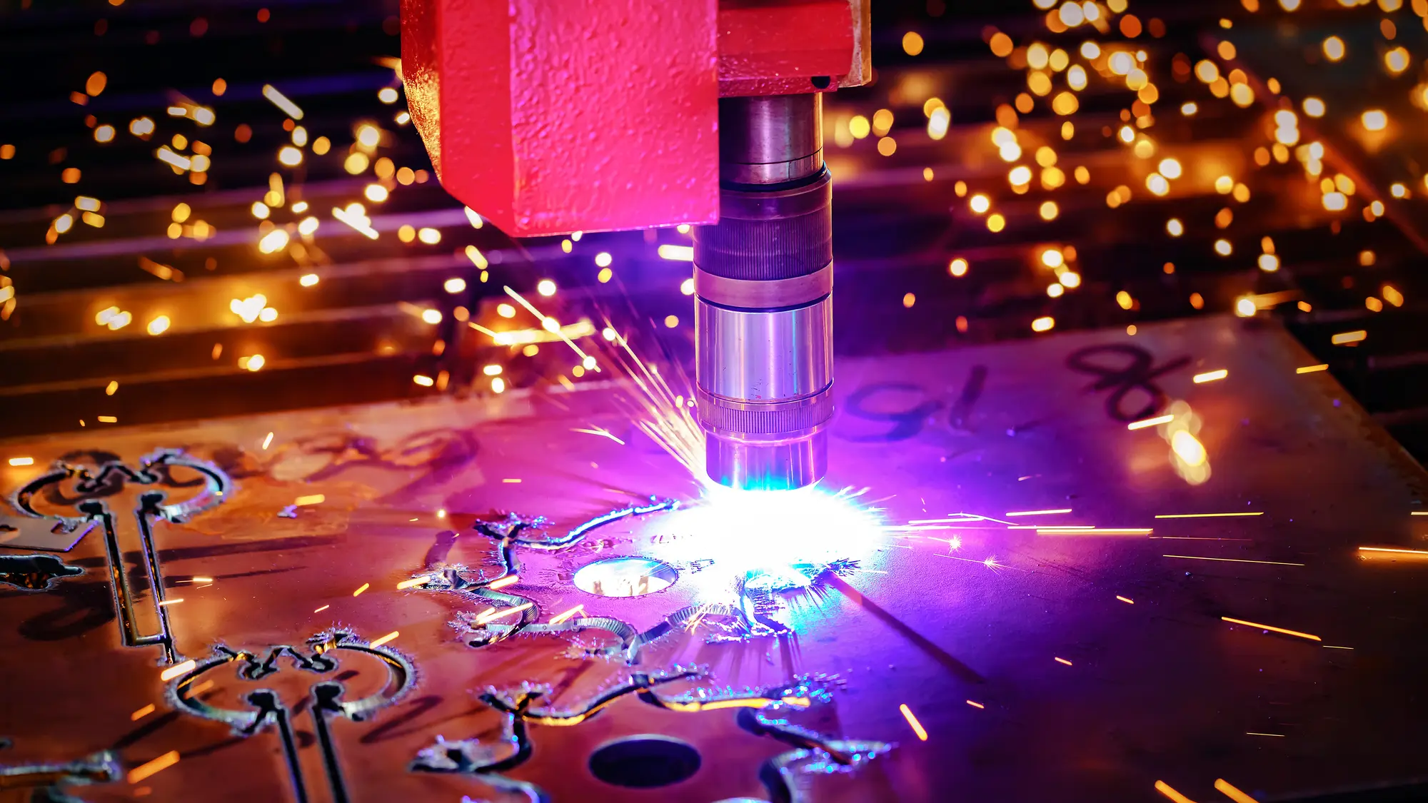 Precision instrument manufacturing with active laser metal cutting