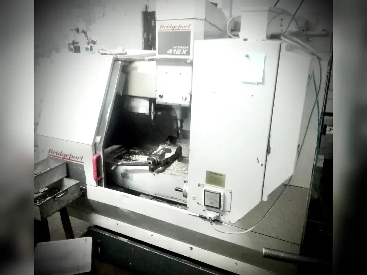 Bridgeport CNC machining centre