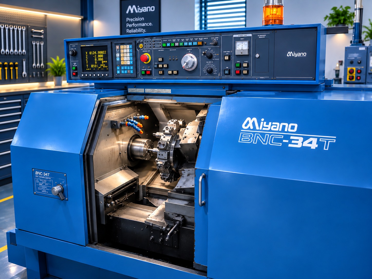 CNC Auto Lathe Machine
